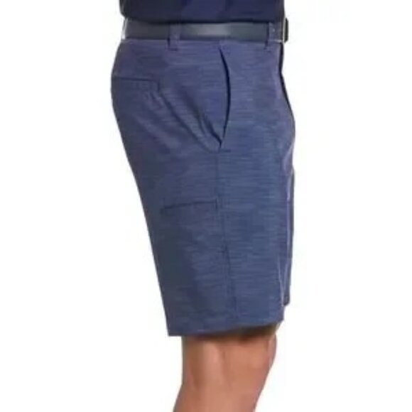 Callaway Performance Golf Shorts 40 Dri Fit Stretch Blue Marled Ball Pocket NWT - Picture 4 of 10